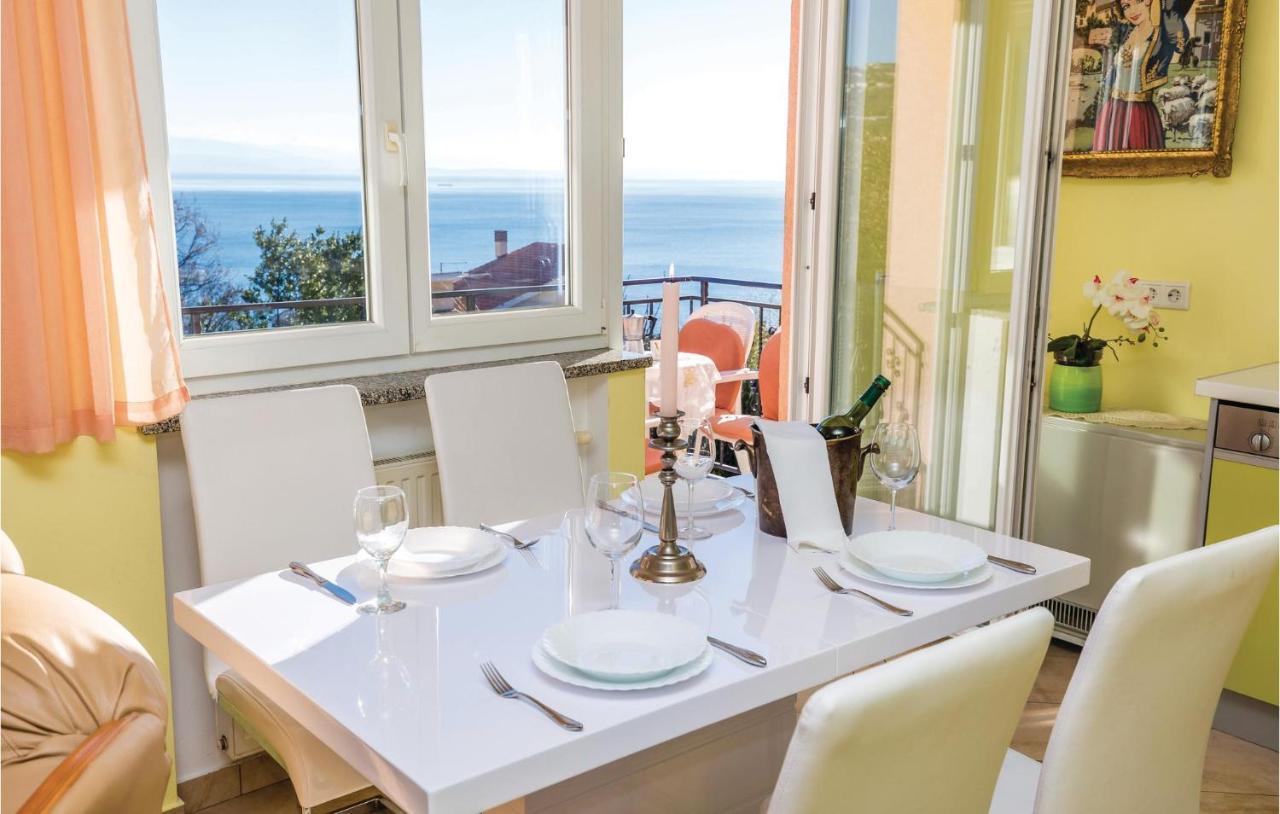 Stunning Apartment In Volosko With House Sea View Zewnętrze zdjęcie