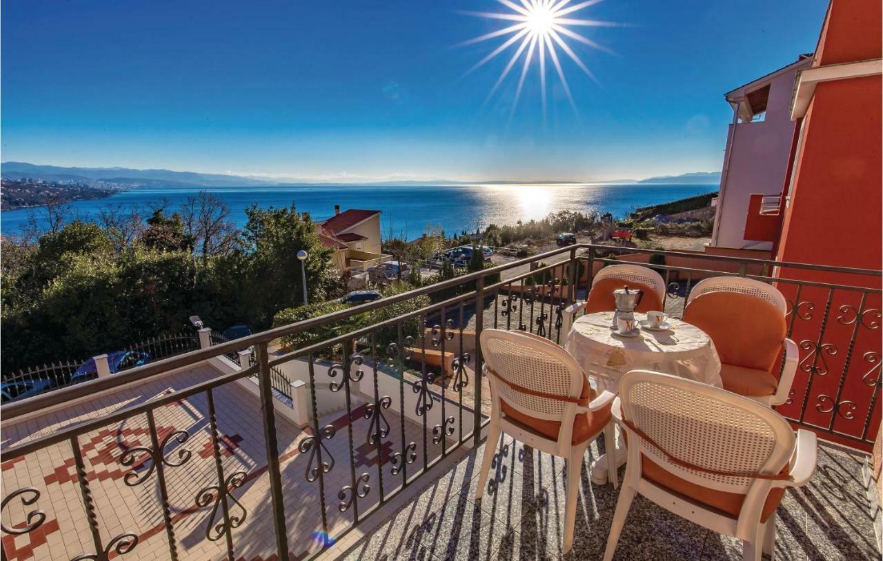Stunning Apartment In Volosko With House Sea View Zewnętrze zdjęcie